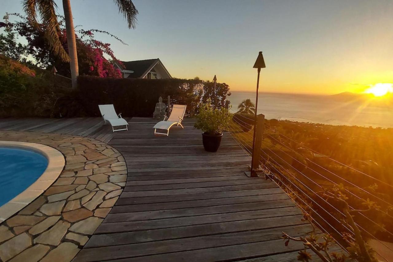 Villa Bounty Amazing Ocean View Punaauia  Exterior photo
