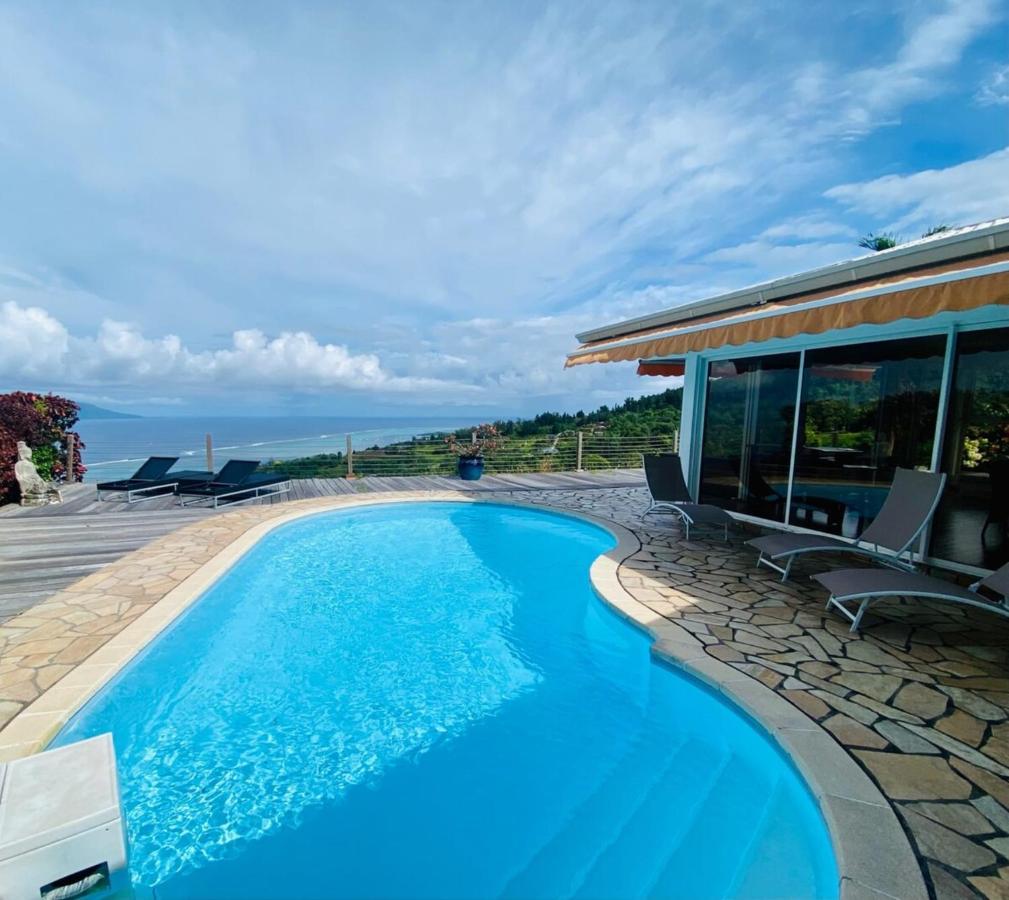 Villa Bounty Amazing Ocean View Punaauia  Exterior photo